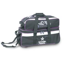 Roto Grip 3 Ball Carry All Tote Bowling Bag Black/White/Purp