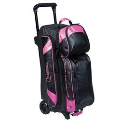 Hammer 3 Ball Deluxe Roller Bowling Bag with Urethane Wheels
