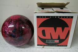 Columbia 300 White Dot TEA/VIO/RD Bowling Ball  NIB