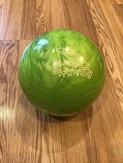 Brunswick Cosmic Bowling Ball 6 lb Undrilled Lime Green Swir