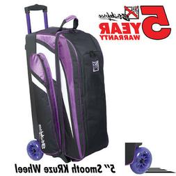 KR Strikeforce Cruiser Smooth Black/White/Purple 3 Ball Roll