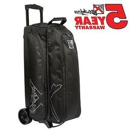 KR Strikeforce Hybrid Black 3 Ball Roller Bowling Bag
