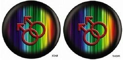On The Ball Bowling Rainbow Men Bowling Ball