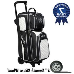KR Strikeforce Royal Flush Black/White 3 Ball Roller Bowling