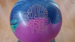 Roto Grip  Show Off 15 Lbs  used Bowling ball  low games pin